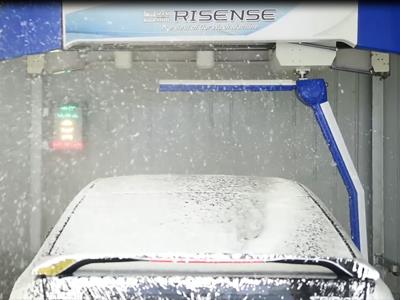 水豹單擺臂+人工擦拭全流程